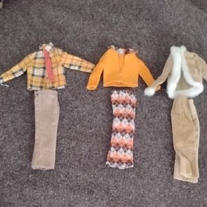 Vintage Barbie By Mattel Ken Outfits